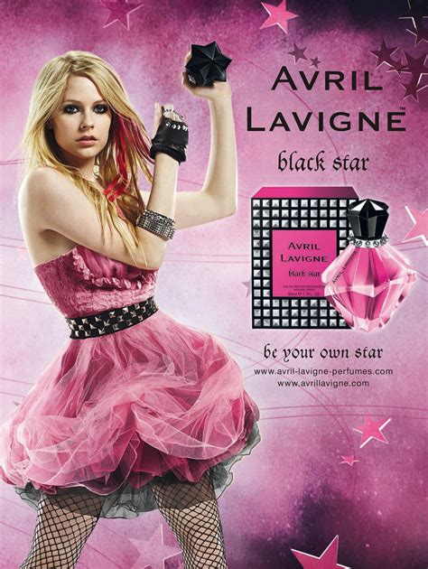 avril lavigne perfume black star|avril lavigne as a kid.